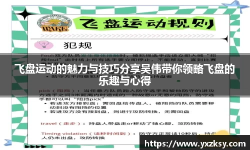 飞盘运动的魅力与技巧分享吴伟带你领略飞盘的乐趣与心得